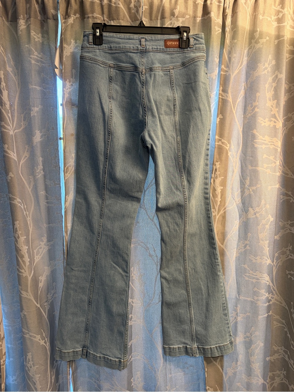 Shyanne Light Blue High-Rise Flare Jeans - Picture 3 of 6